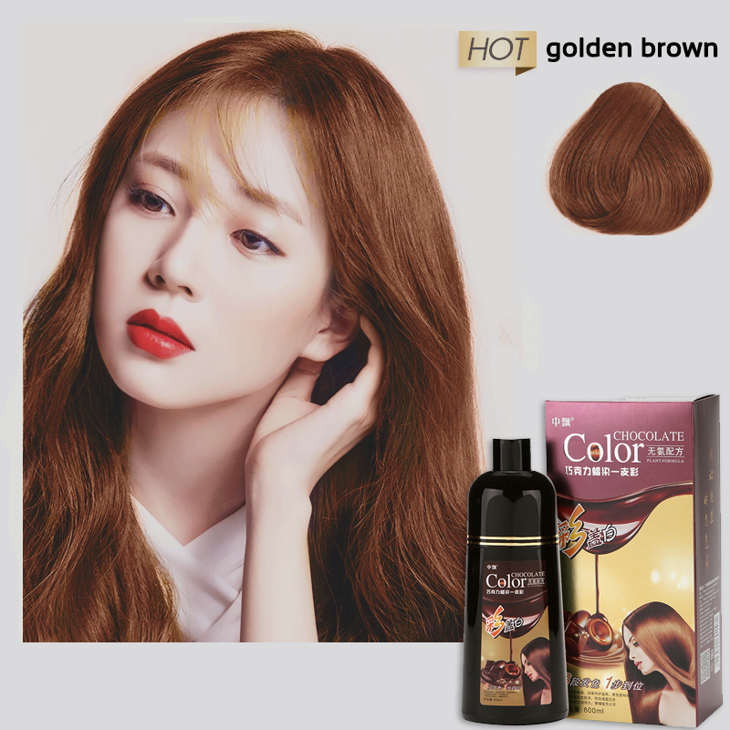 500ml Natural Organic Ginseng Hair Dye Shampoo Make Hair Soft Shiny Brown  Purple And Black Dry Hair Color Product No Side Effect Hair Color  AliExpress | Ginseng Snake Oil Dyeing Shampoo Moisturizing