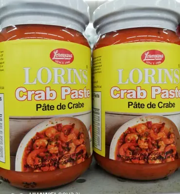 LORIN'S CRAB PASTE 227grams, best sauces & cooking mixes, taba ng talangka