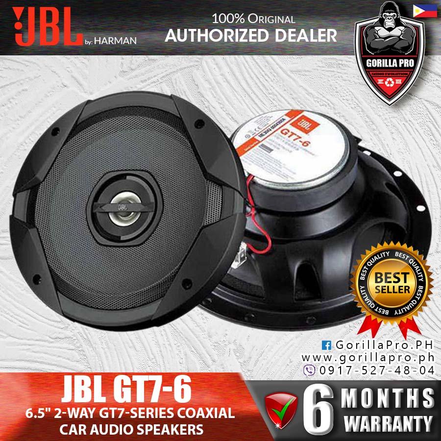 4 x BRAND NEW JBL BY HARMAN GT7-6 6.5-INCH 2-WAY CAR AUDIO COAX SPEAKERS 