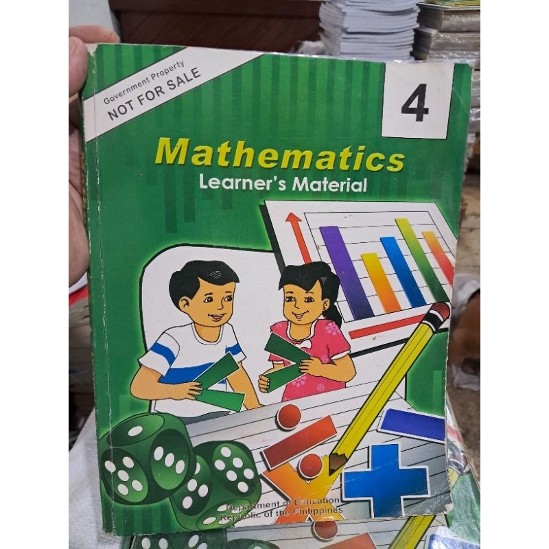 Mathematics Learners Materials grade 4 Lazada PH