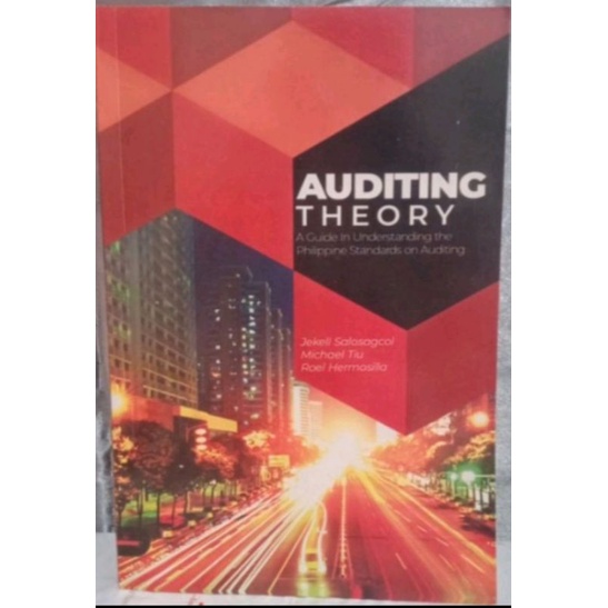 AUDITING THEORY 2021 ED.by Salosagcol,tiu | Lazada PH