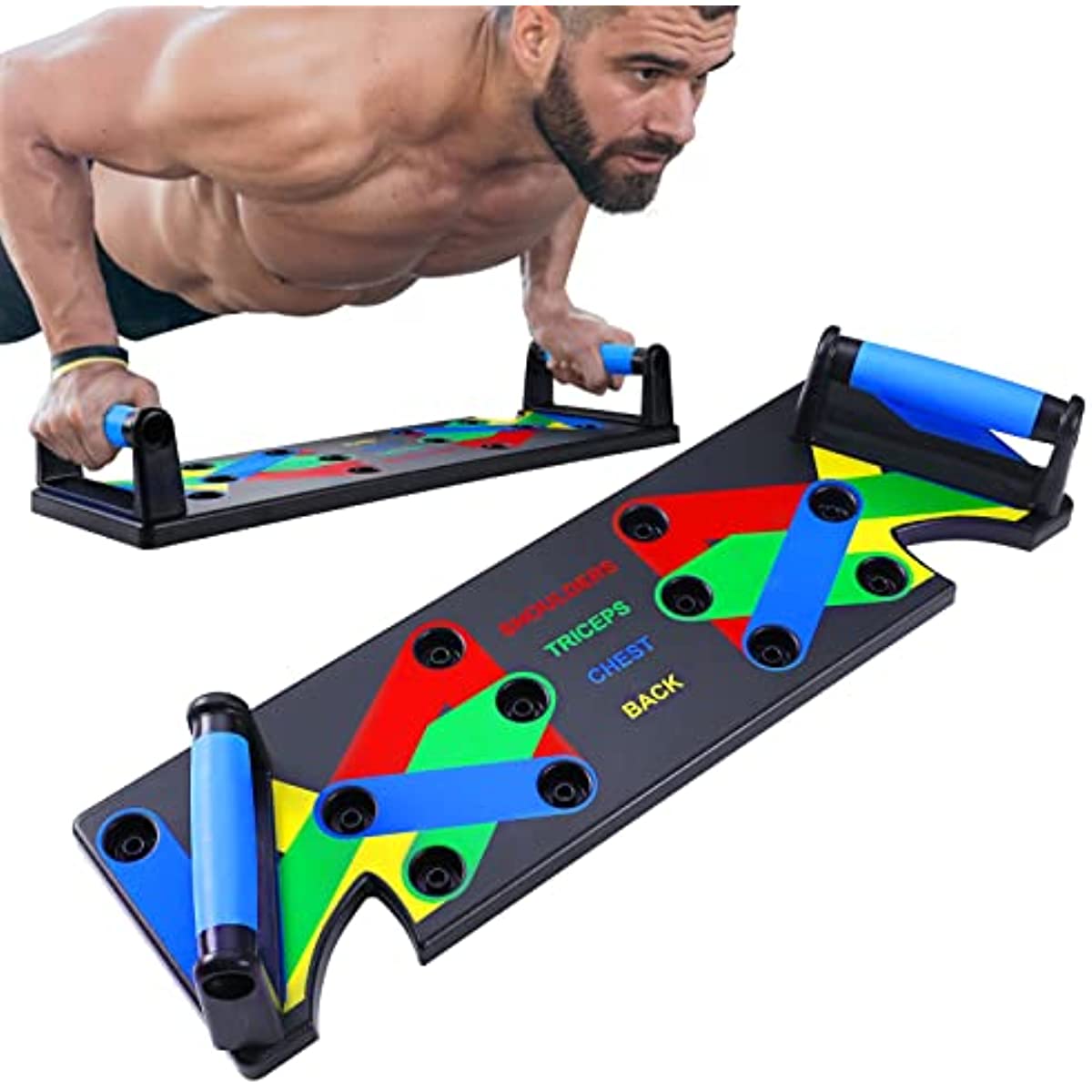 Push Up Board System Body Building Exercise Tools Workout Push Up Stands Portable Bracket Ultra
