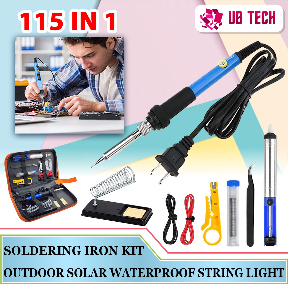 15 in1 60W 220V Soldering Iron Set Electronic Iron Kit ( 200450°C