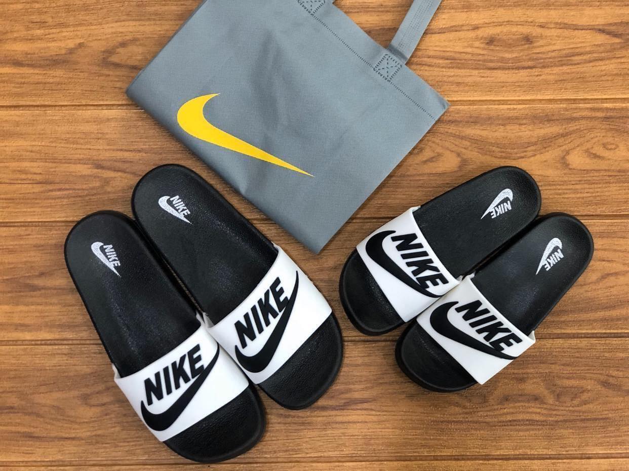 nike couple slippers