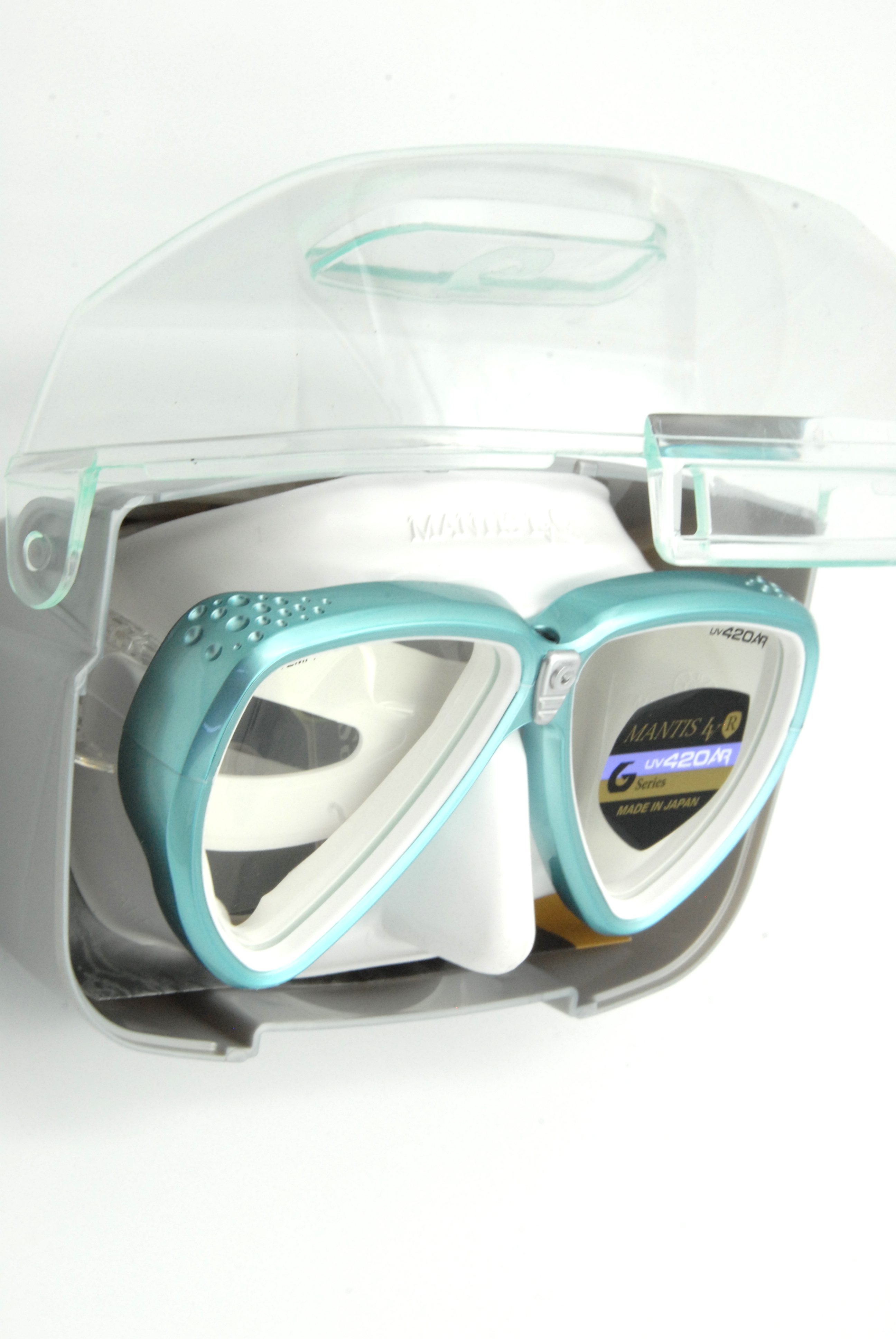 หน้ากากดำน้ำ GULL MANTIS LV White Silicone UV420 Cut - Meta Glass White