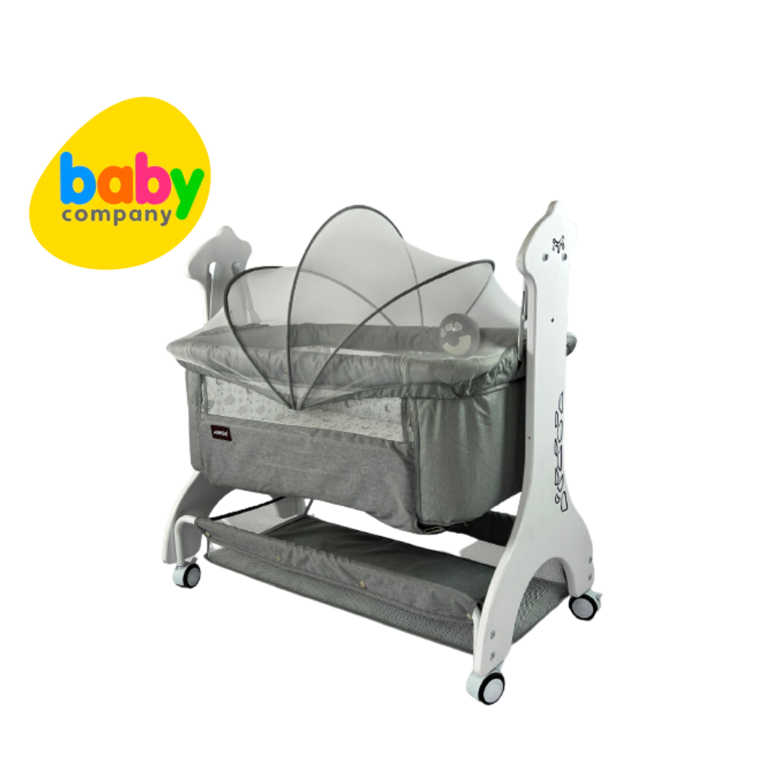 Akeeva Luxury Wood Sidebed Crib (Classique) Giraffe Lazada PH