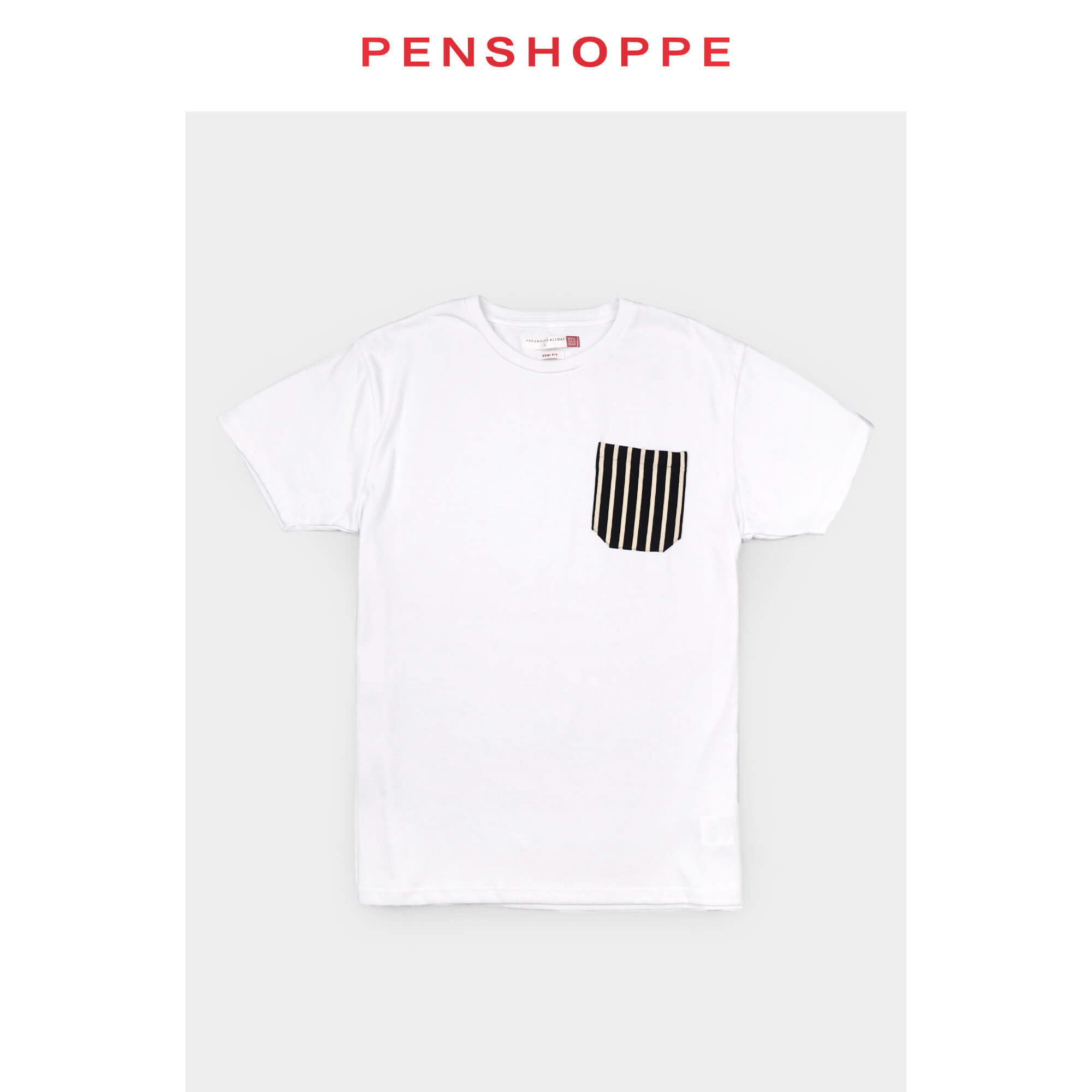 penshoppe t shirt plain white