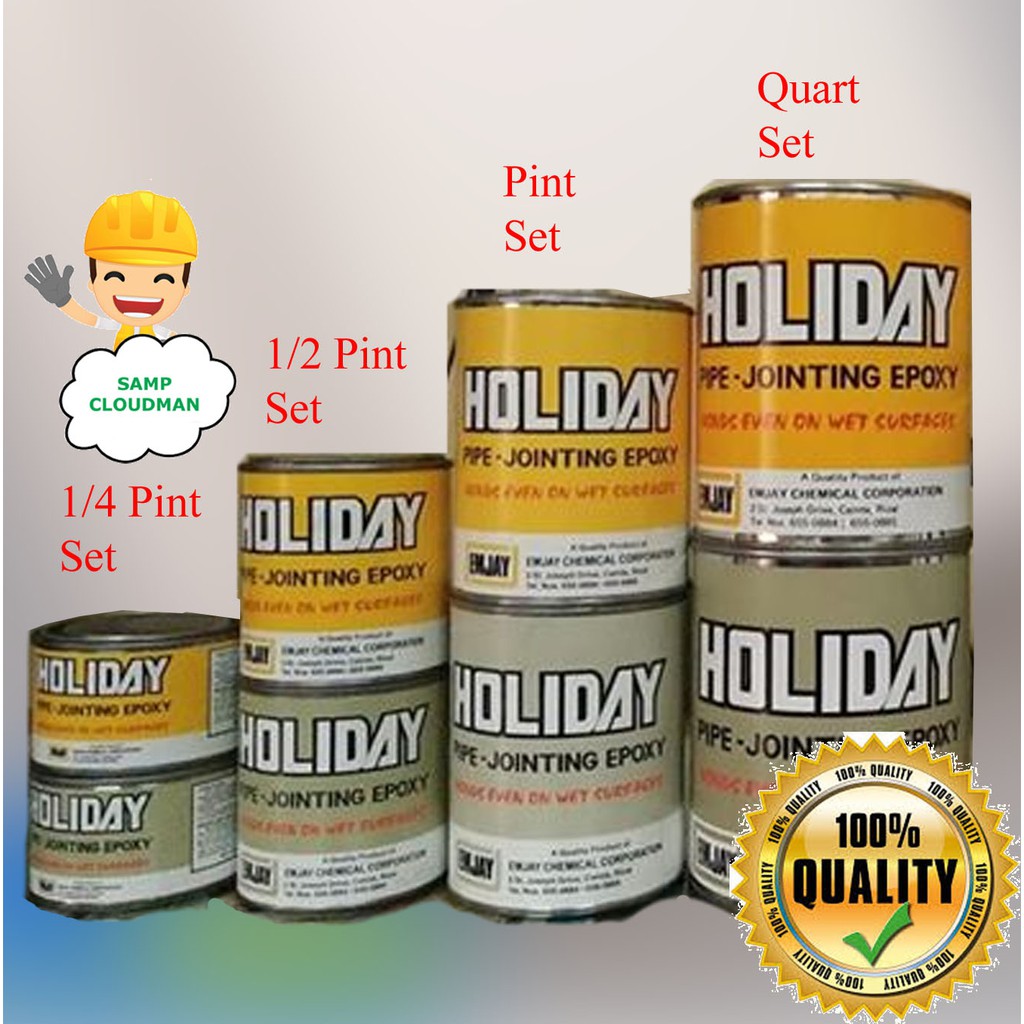 【flb1AlY8】Holiday Pipe Jointing Epoxy A&B Set Lazada PH