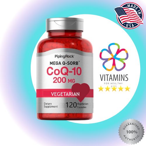 Piping Rock CoQ10 200mg x 120 Vegetarian Capsules | Lazada PH