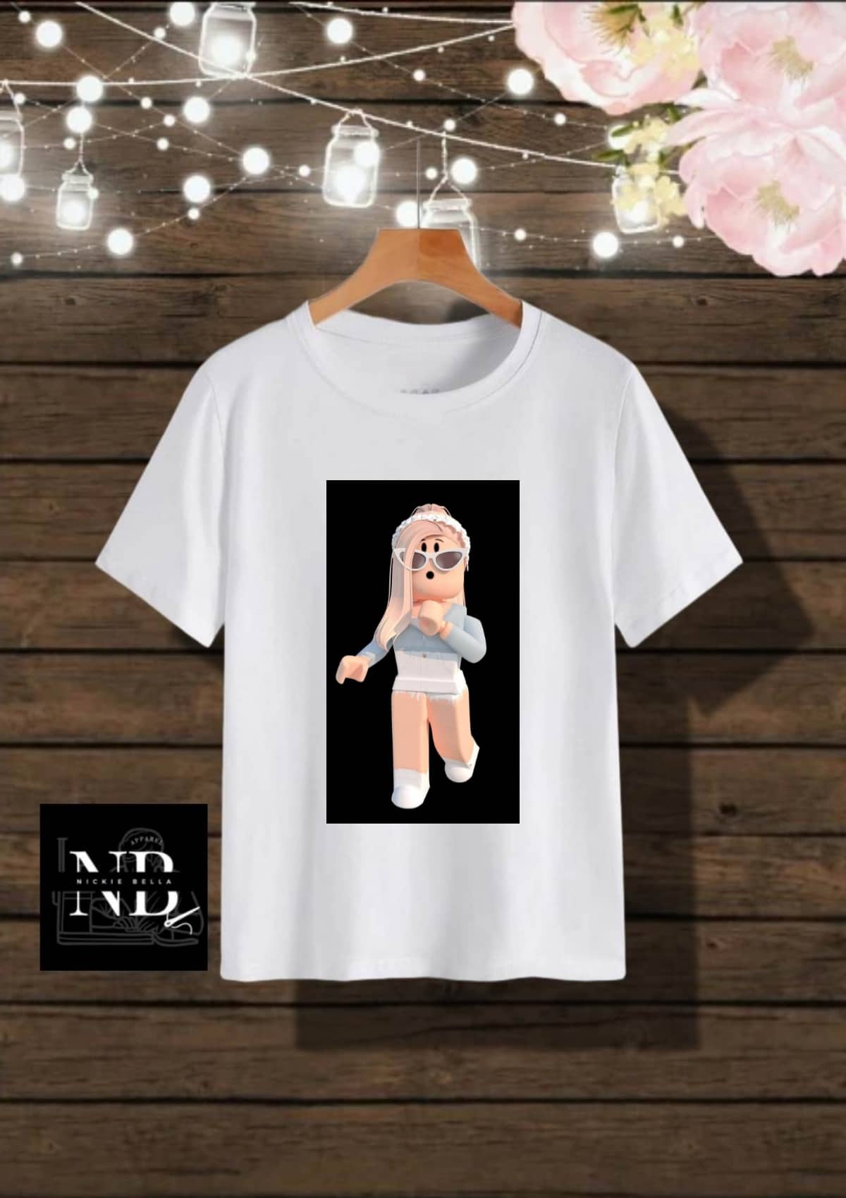 Girl Roblox T Shirt - Camisetas - AliExpress