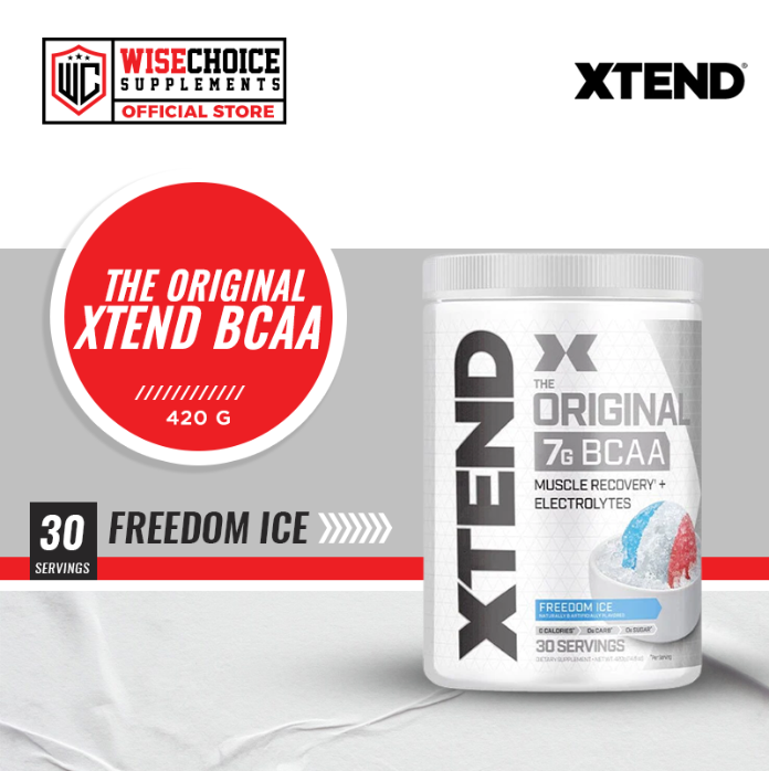SCIVATION XTEND BCAAS 30 SERVINGS FREEDOM ICE FLAVOR Lazada PH