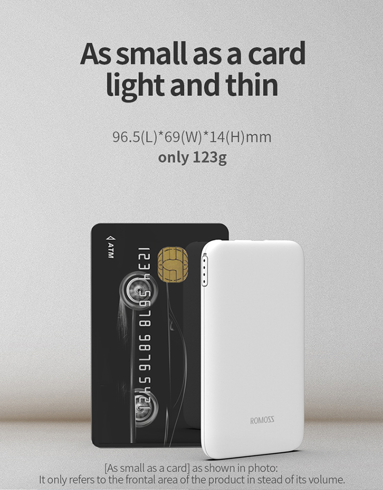 Romoss Pure 05 5000 mAh Sạc Dự Phòng Mini