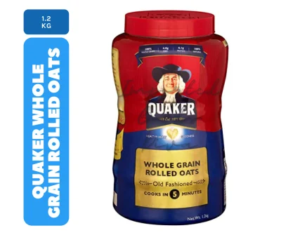 Quaker Whole Grain Rolled Oats 1.2 kg