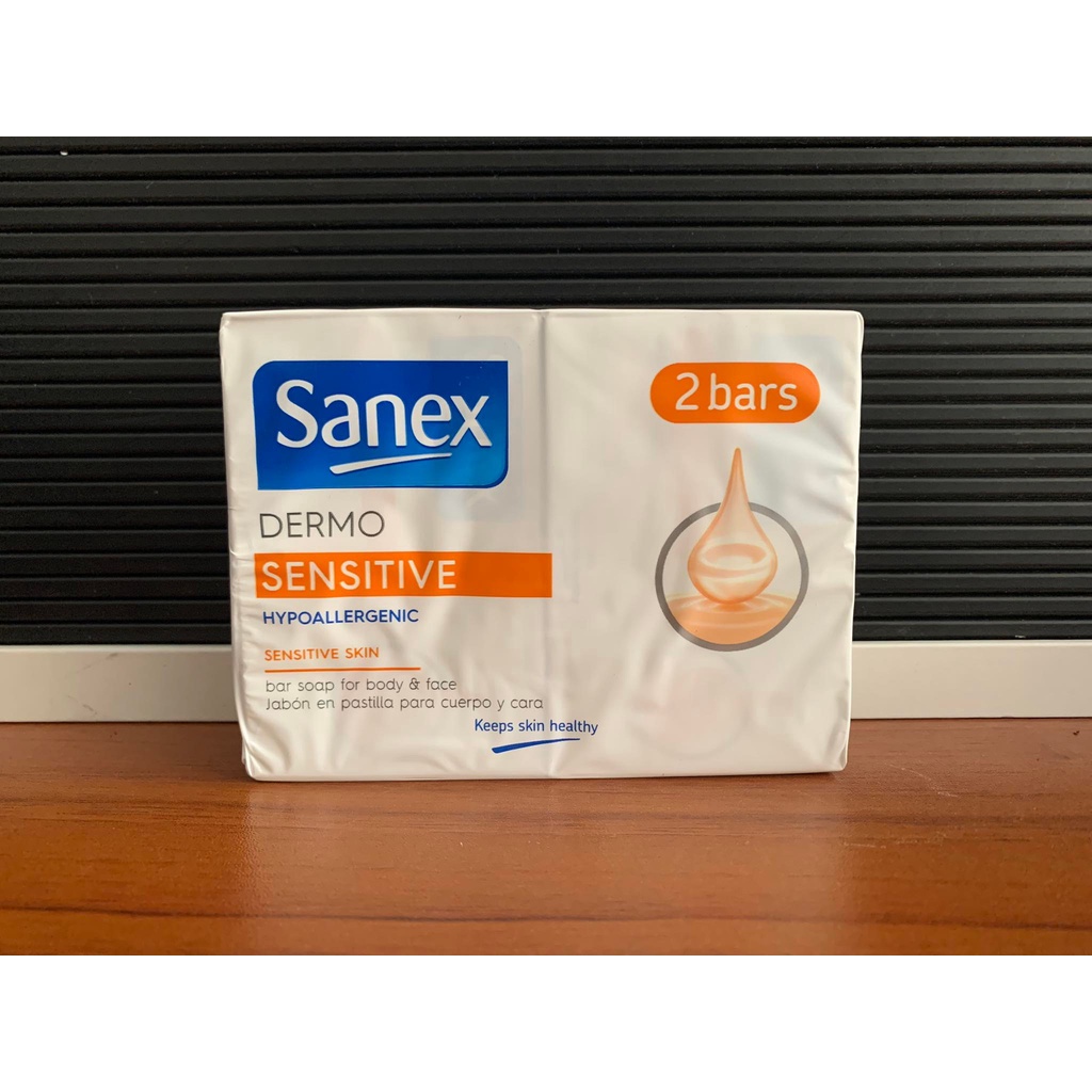 Sanex Dermo Sensitive 2 Bars Soap Hypoallergenic Lazada Ph 5191