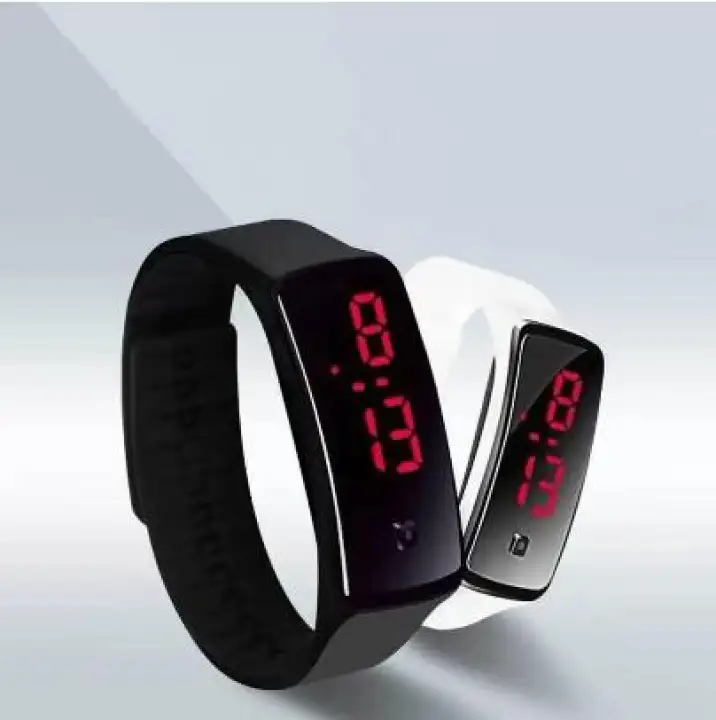 slim led watch