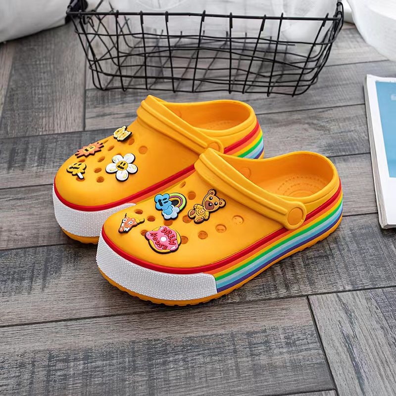 Crocs Korean Trendy Bae Clogs Inspired for Women (with free jibbitz