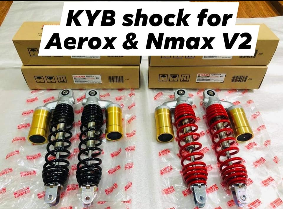 (Original Yamaha) KYB Shock V3 for Aerox V1/V2/Nmax V2/Airblade 305mm ...