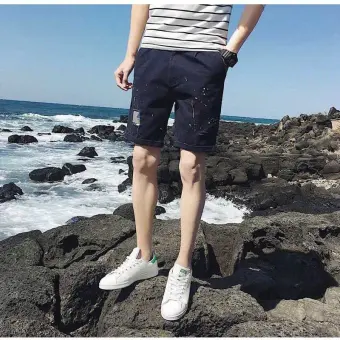 tattered shorts mens