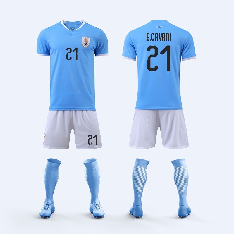 Uruguay Soccer Jersey Home. L Suarez # 9 Jersey. World Cup 2022. Not  Branded.