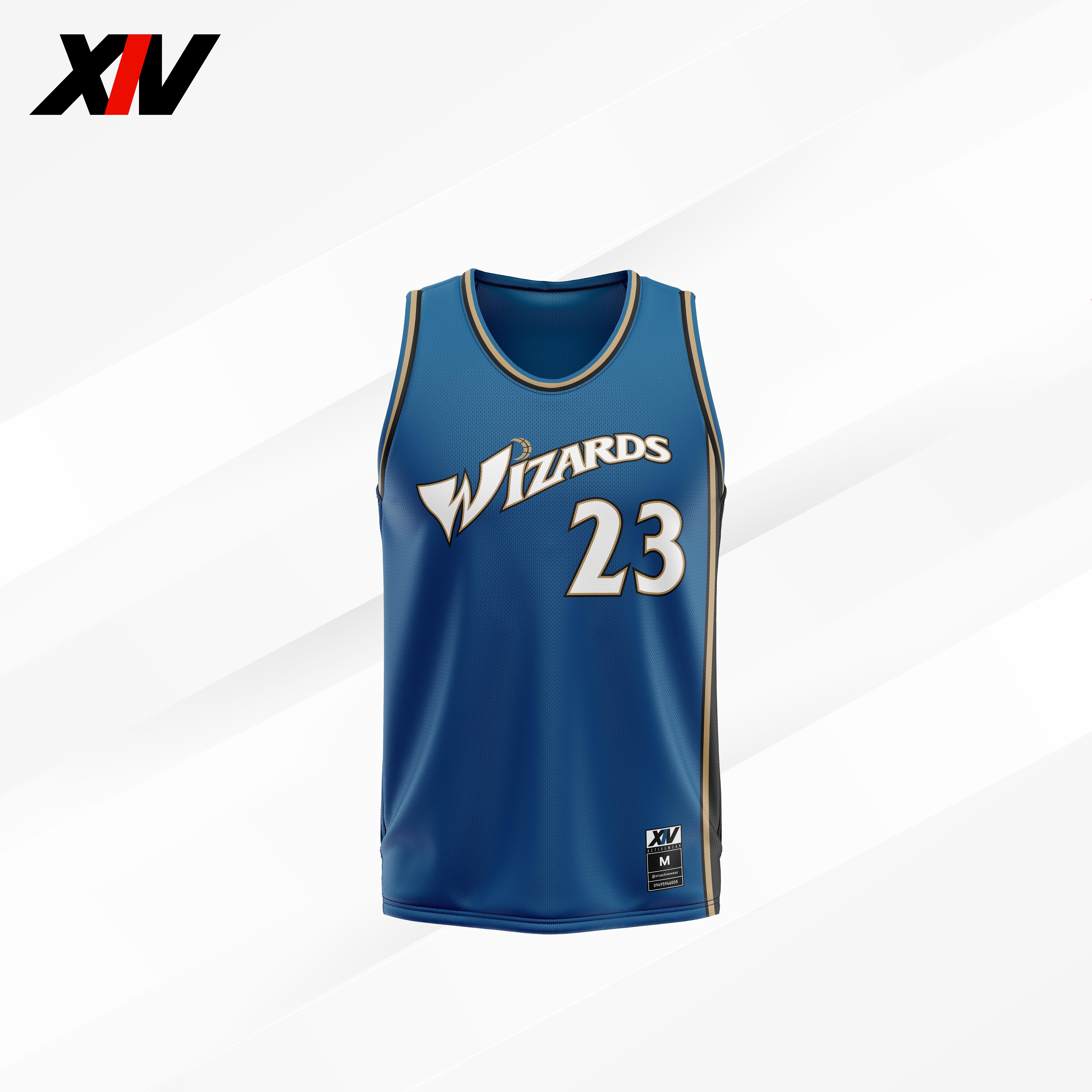 wizards jersey blue