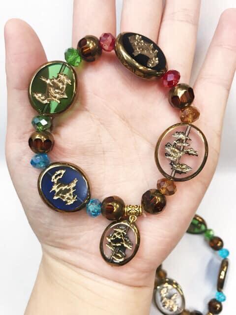 money tree lucky charm bracelet High-Quality Crystal Bracelet Cuff