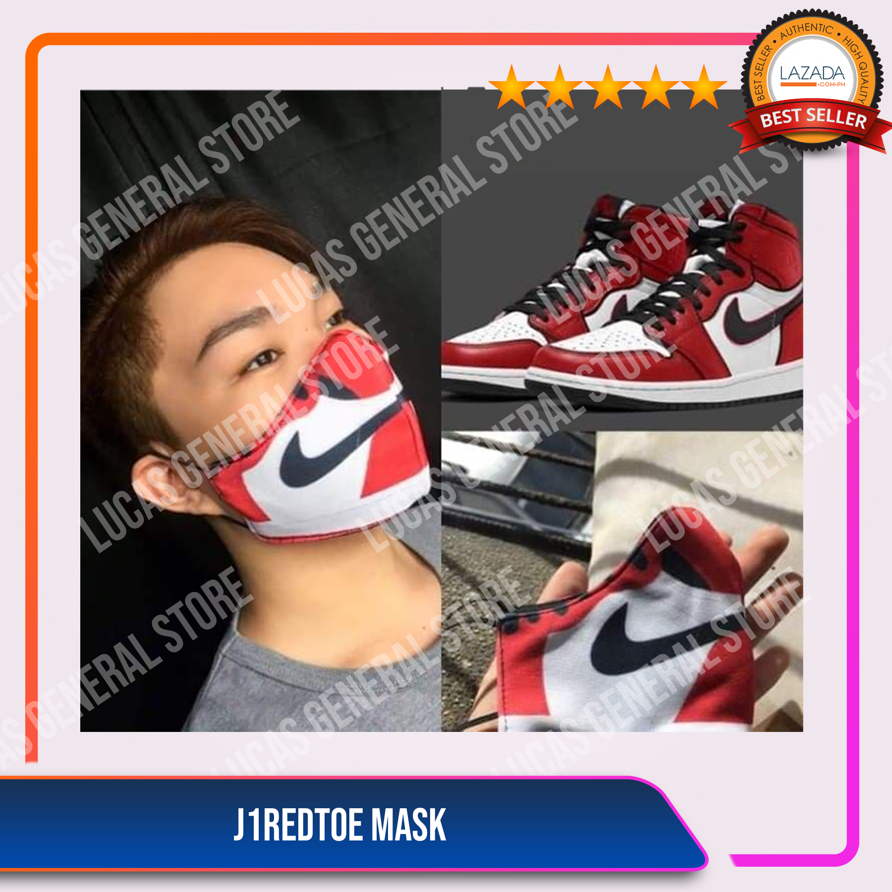 j1 red toe