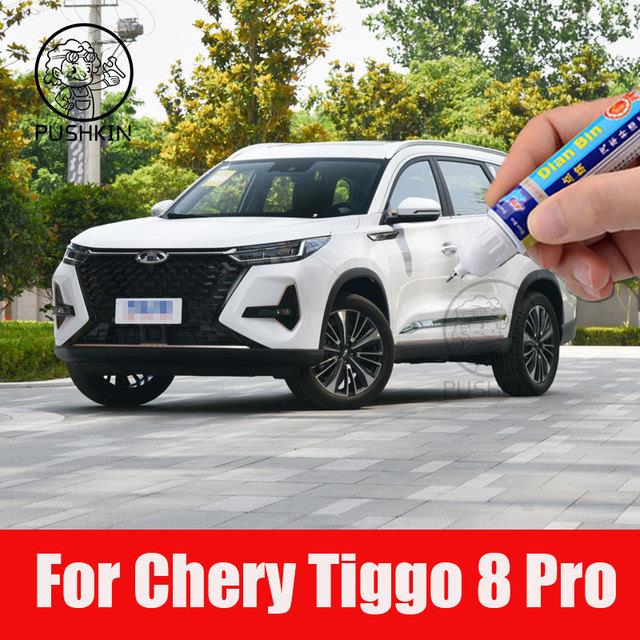 Tiggo 8pro touch-up pen Sky Aurora White Mecha Samurai black car