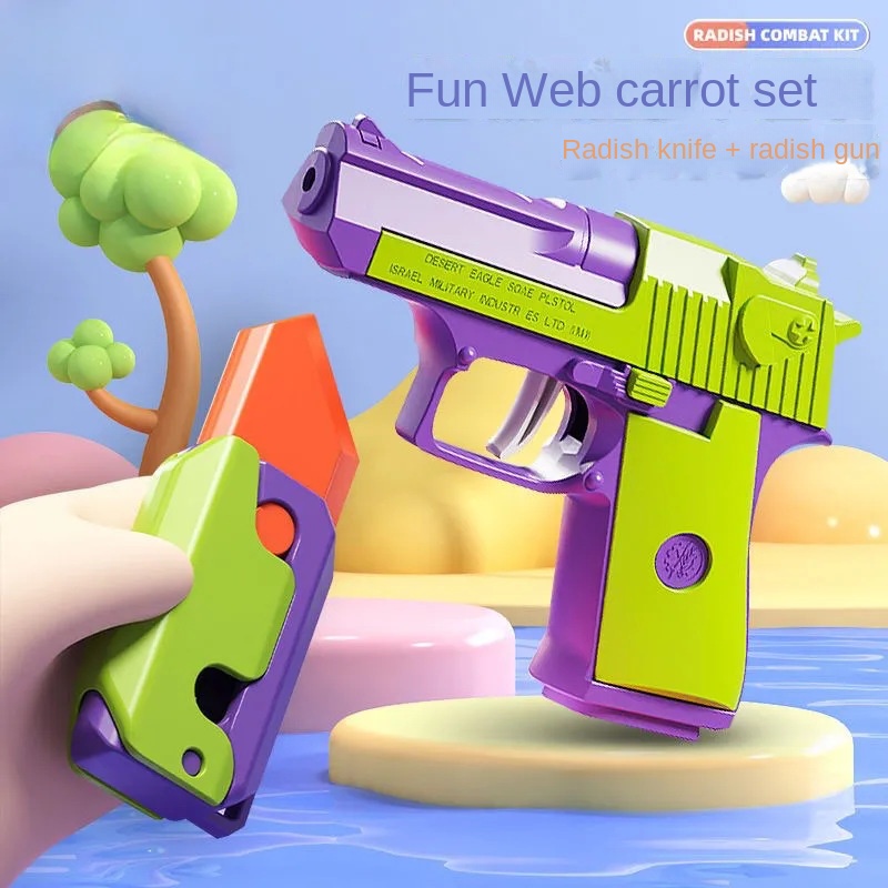 Impression 3D Mini Pistolet Jouet 1911 Cub Baby Blowback Toy ne peut pas  être lancé pour décompresser L'enfant est mignon