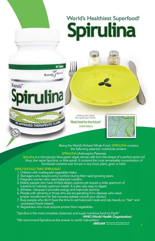 Royale Spirulina Lazada PH