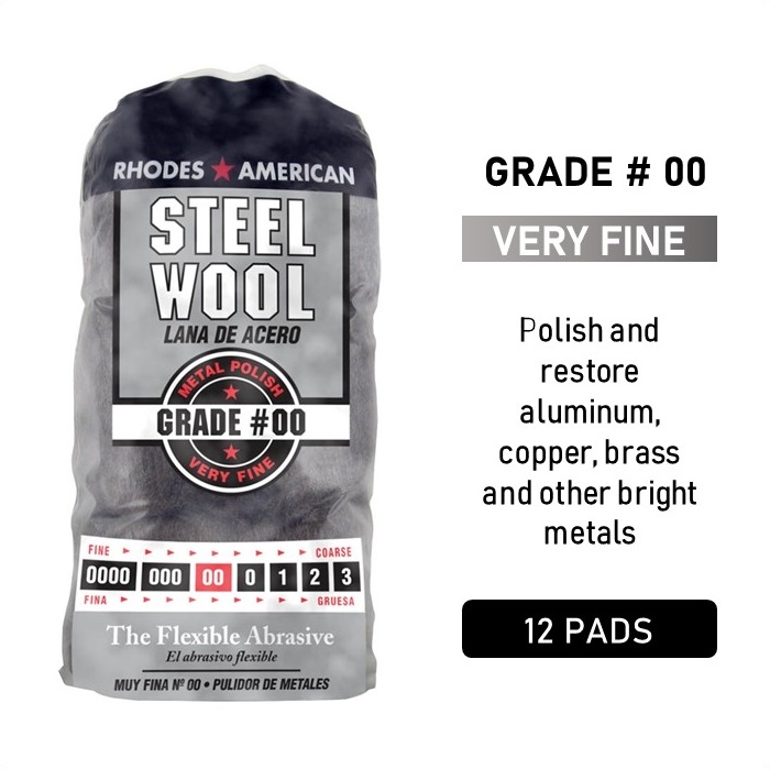 Rhodes American Abrasives - Steel Wool, Bronze Wool, Steel Wool2
