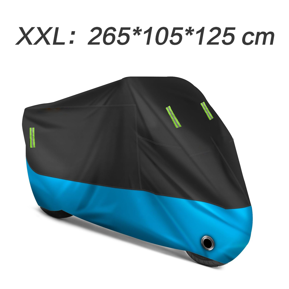 Motorcycle Cover Dust UV Outdoor Protection Selimut Motor Motorbike Cover All Season Universal Weather Waterproof Sun Outdoor Protection with Lock Holes Lazada PH