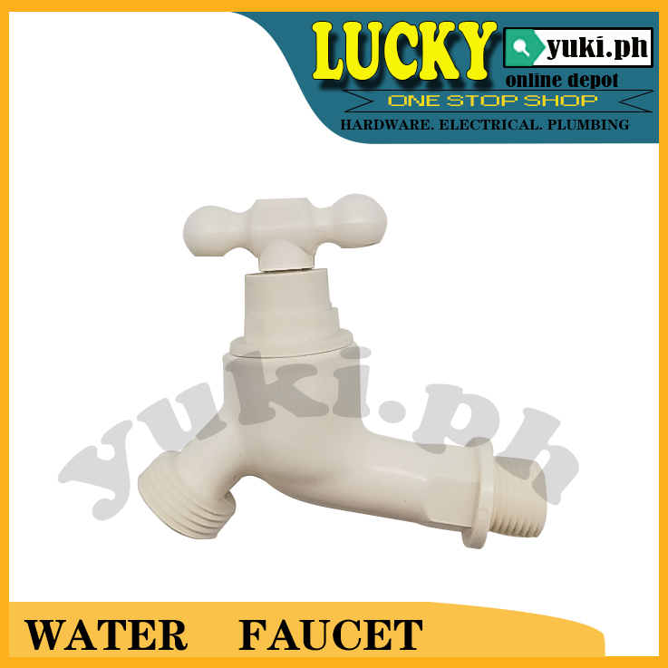 PVC WATER FAUCET WITH HOSE BIBB ( T HANDLE ) Lazada PH