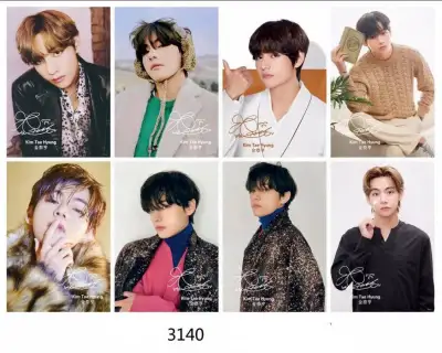 KIM TAEHYUNG POSTERS 8 PIECES