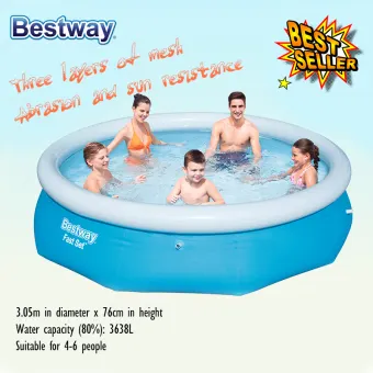 lazada inflatable pool