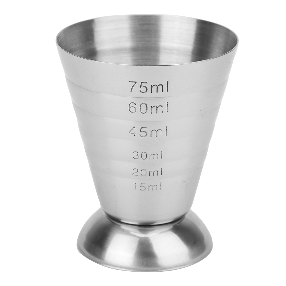 75ML Measure Cup Stainless Steel Bar Cocktail Shaker Jigger Cocktail