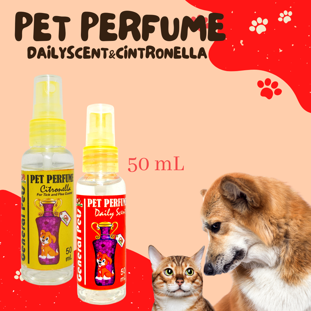 [CLR AGRIVET] GENERAL PETS PERFUME 50ML/ PERFUME FOR PET SET Lazada PH