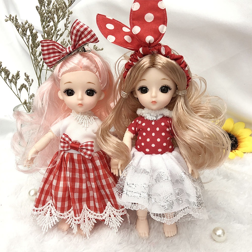 17cm Merlot Barbie Doll Set Clothes Can Be Changed Cute Ye Luoli Princess  Toy Girls' Doll | Lazada PH