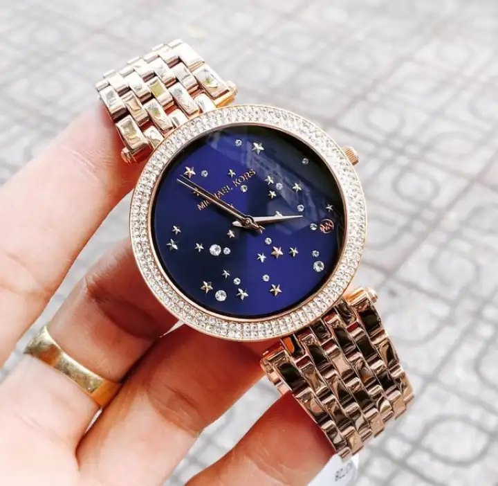 michael kors watch with stars