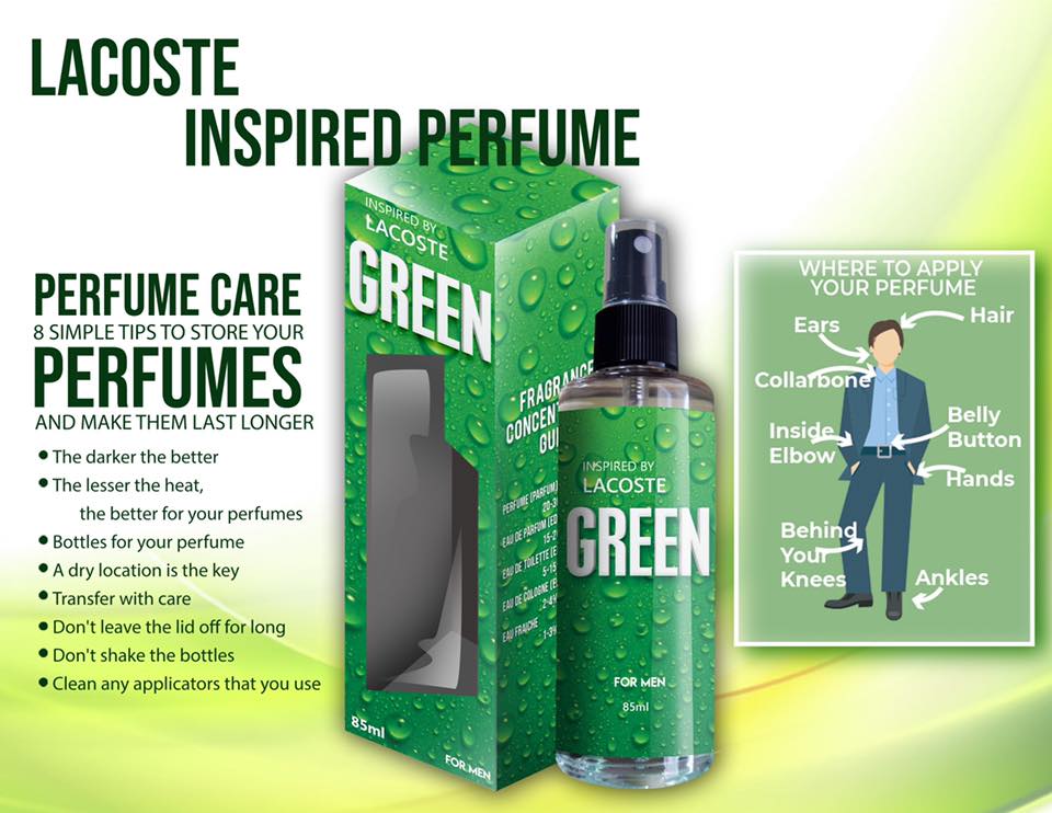 perfume lacoste green