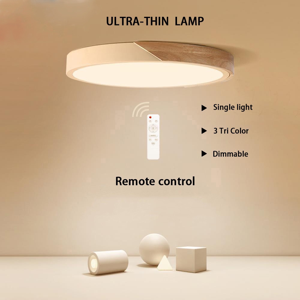 Modern LED Ceiling Light Remote Control Living Room Lights Lighting
