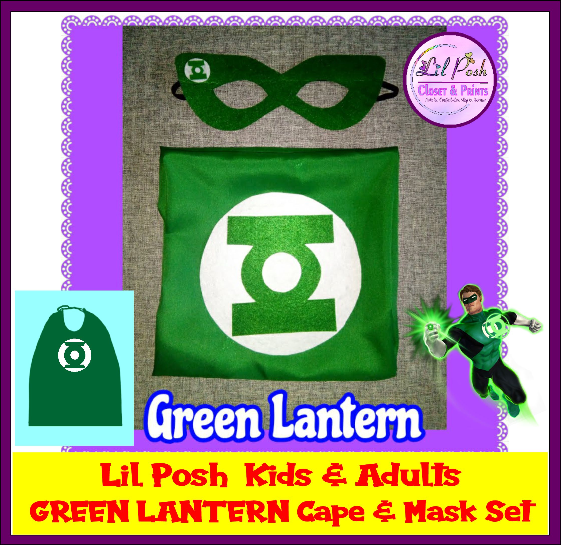 green lantern cape
