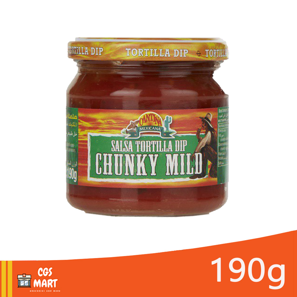Cantina Mexicana Salsa Tortilla Chunky Mild Flavor Dip Sauce 190g