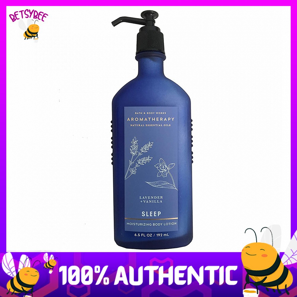 Bath And Body Works Aromatherapy Body Lotion Sleep Lavender Vanilla ...