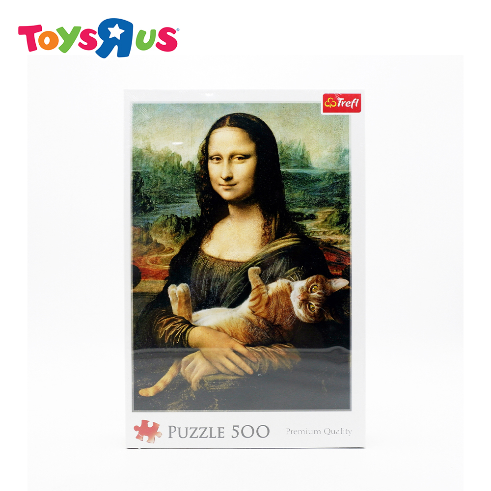 Monalish Big Boobs Sex Vidio - Trefl Puzzle 500-pieces Monalisa and Puring Kitty | Lazada PH