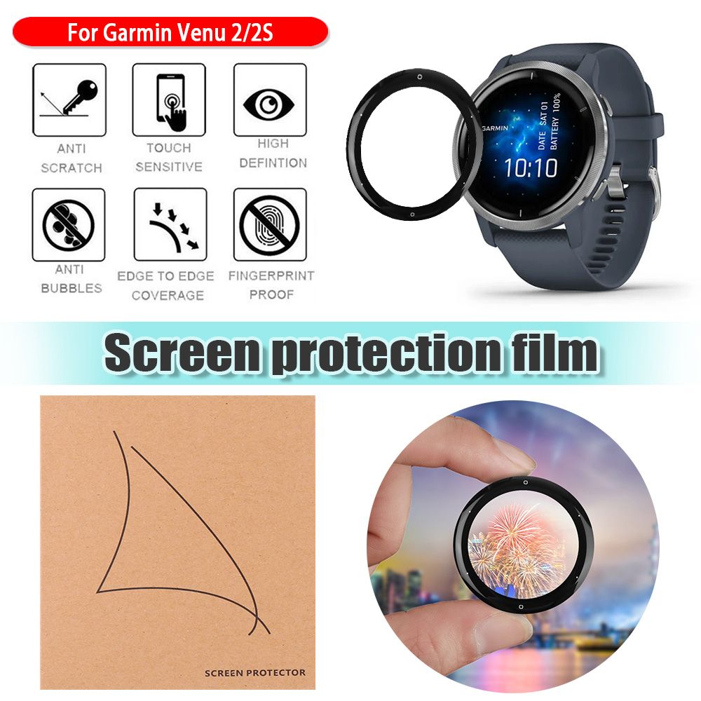 HVEYZB Scratch Proof Accessories Full Coverage Fingerprint Proof 3D Protective Film Screen Protector Curved Edge Cover Soft Guard