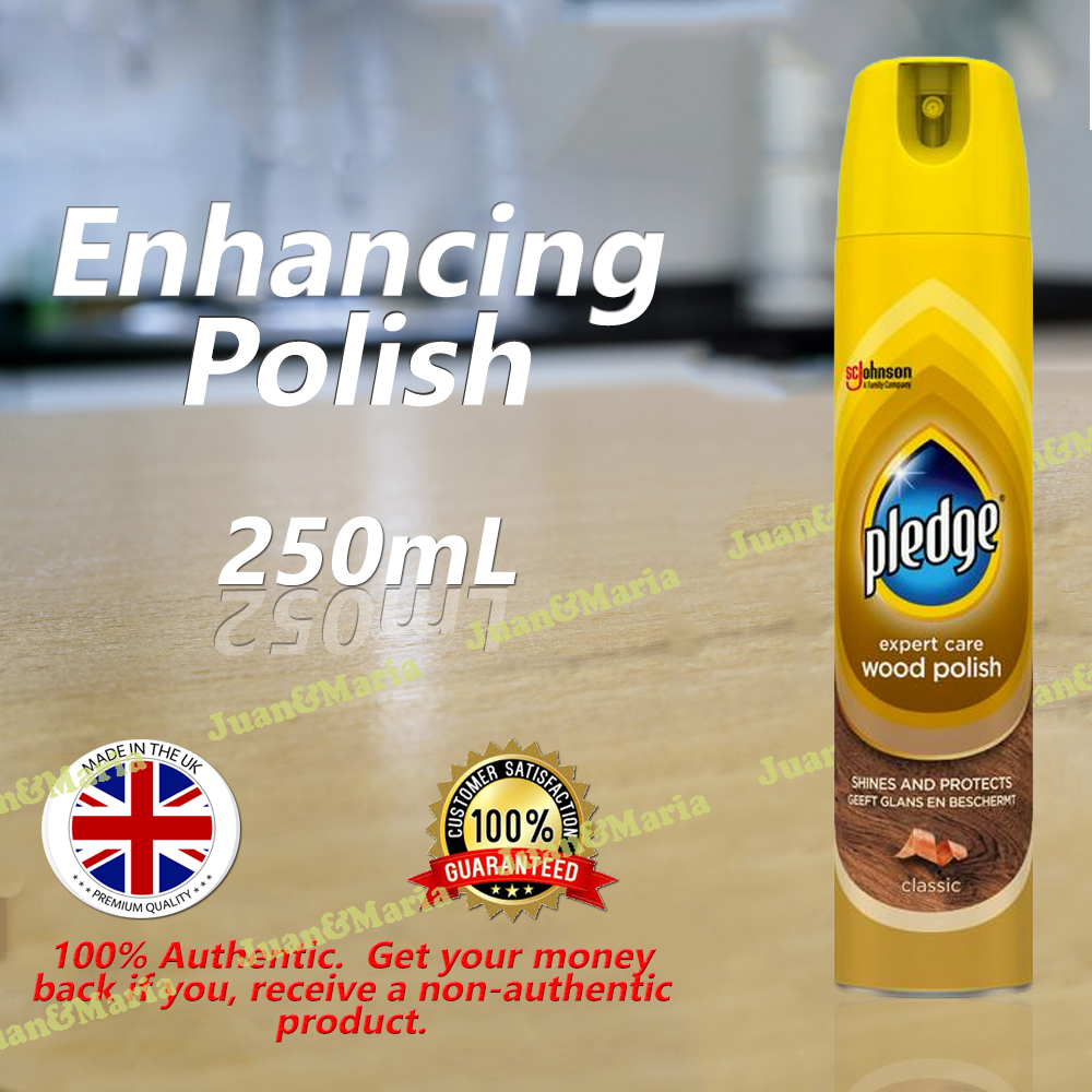 Pledge Wood Polish, Classic 250ml A furniture spray for polishing