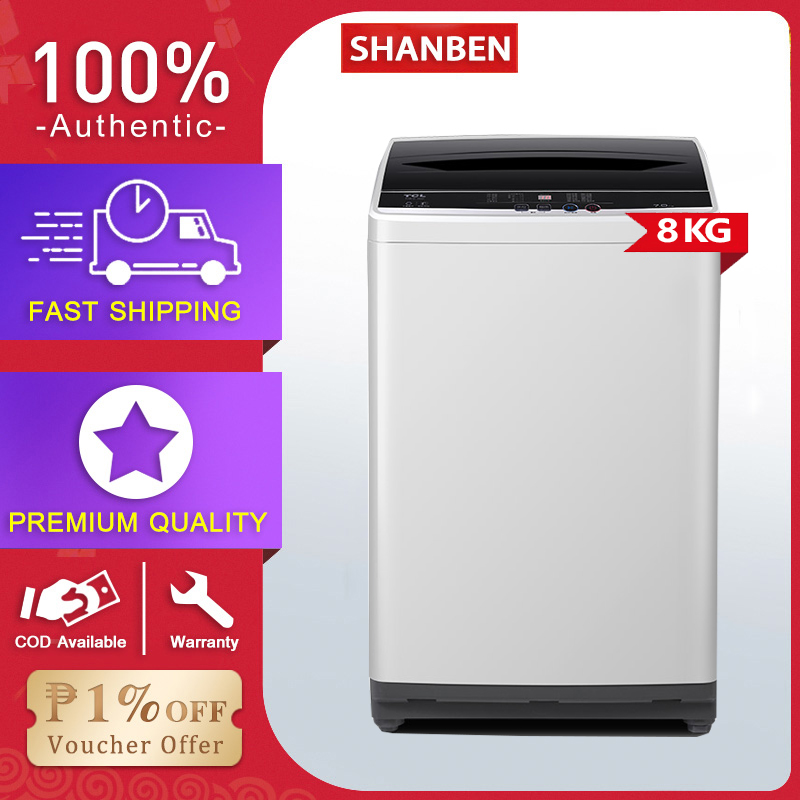 SHANBEN Fully automatic washing machine, Top Load Washer Washing