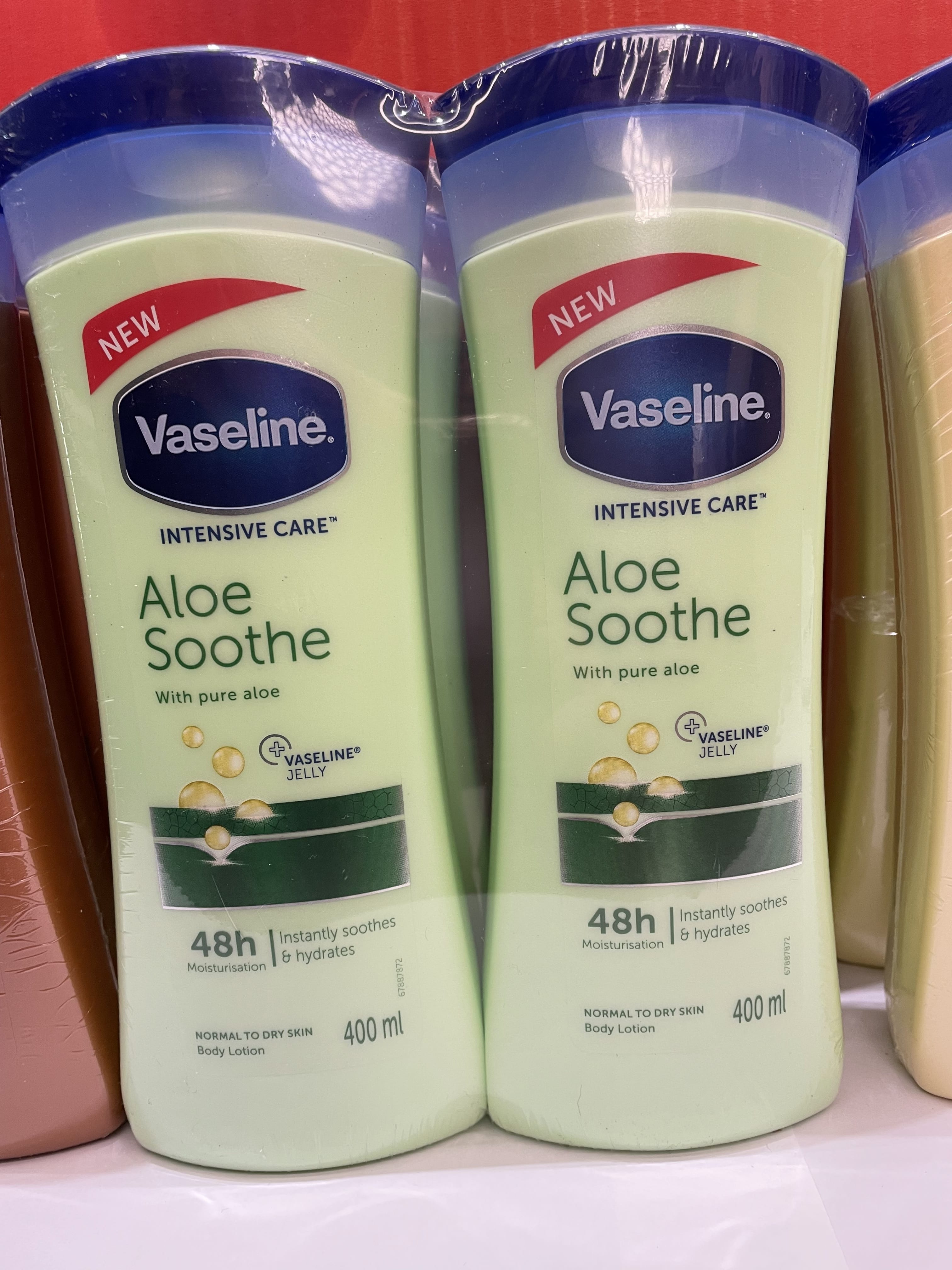 VASELINE LOTION ALOE SOOTHE (Green) 400ML Lazada PH
