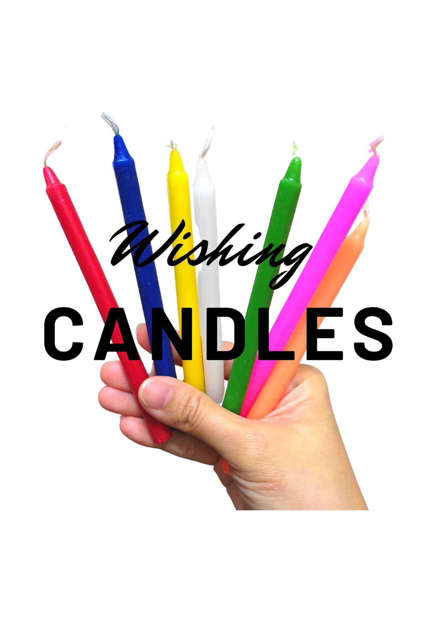 Wishing Candles Prosperity Candles Candle Love Career Money Pampaswerte Business 7 pieces
