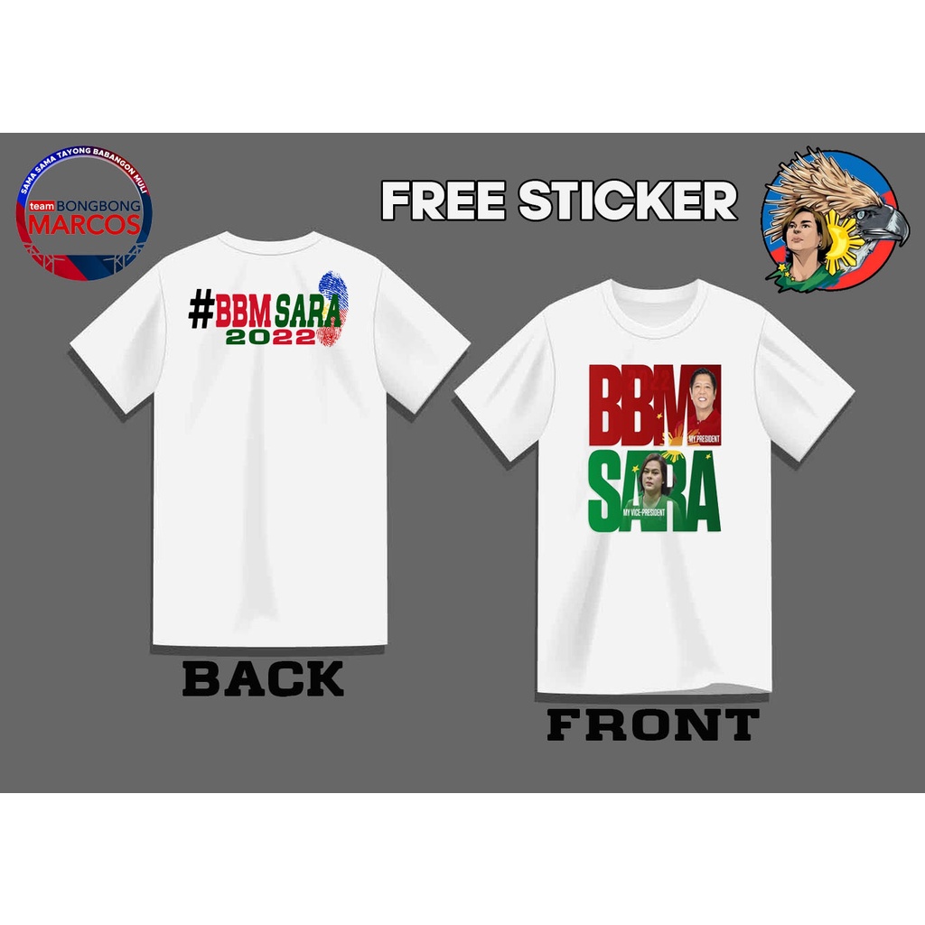 BBM SARA election shirt 2022 / cotton 